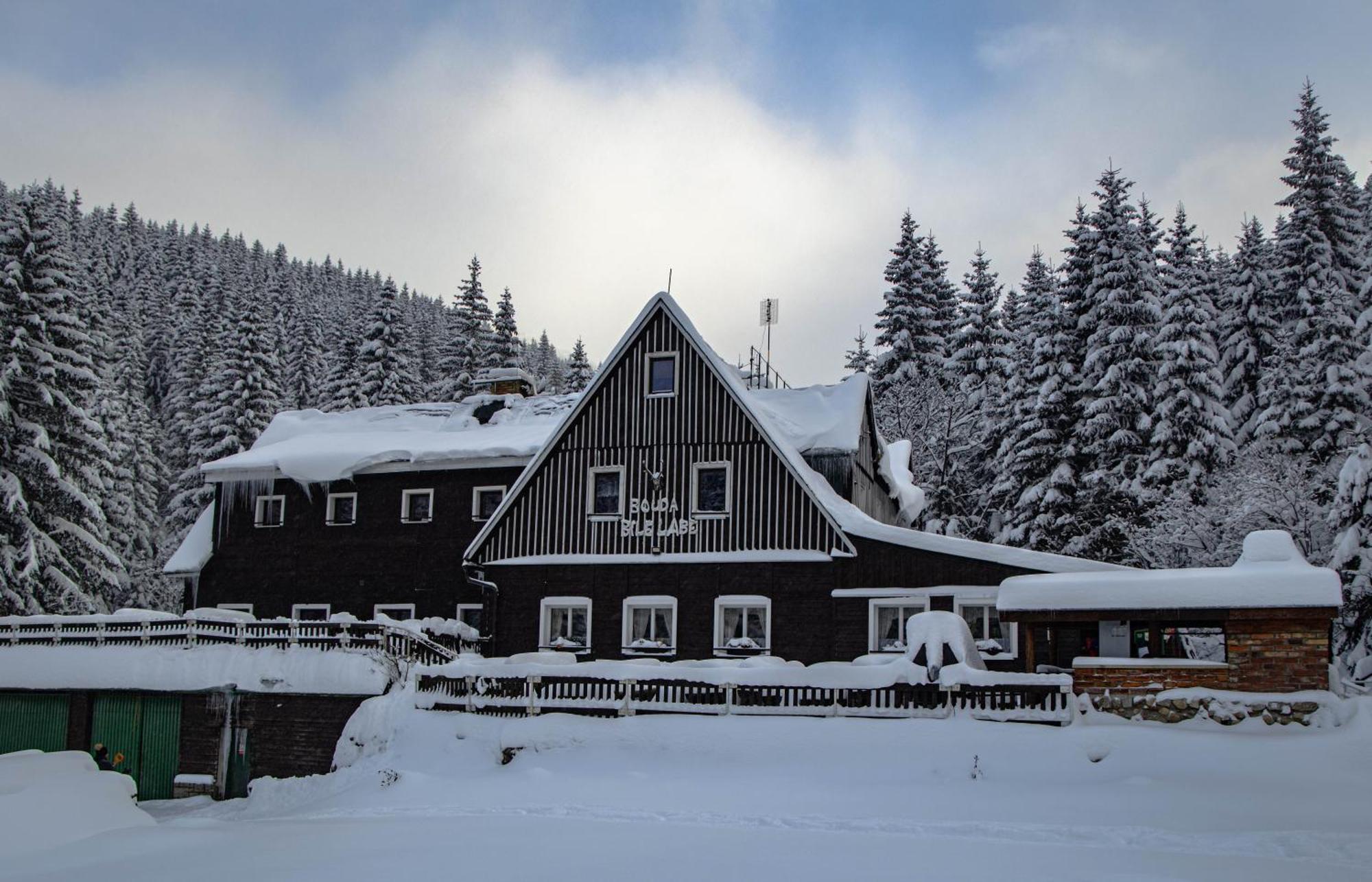 Bouda Bile Labe Hotel Špindlerŭv Mlýn Ngoại thất bức ảnh